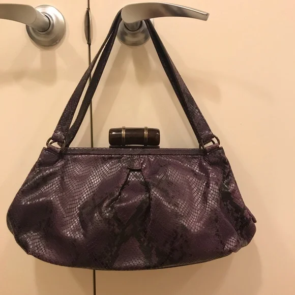 Miu Miu | Bags | Vintage Miu Miu Genuine Python Snake Purple